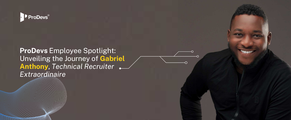 Unveiling the Journey of Gabriel Anthony, Technical Recruiter Extraordinaire